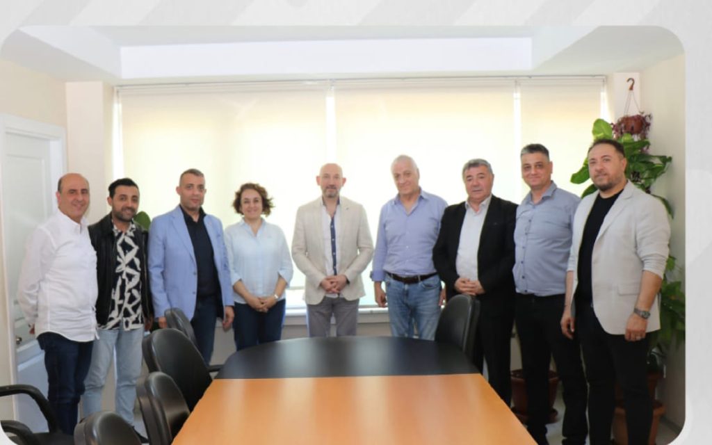 İDO YÖNETİMİNİ ZİYARET ETTİK